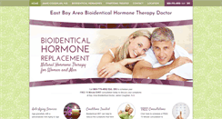 Desktop Screenshot of bayareabioidenticaldoctor.com